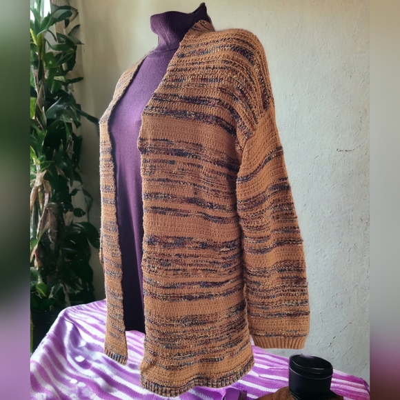 3/$40 Sale! Maurices Open Front Oversized Cardigan Sweater - Picture 2 of 7